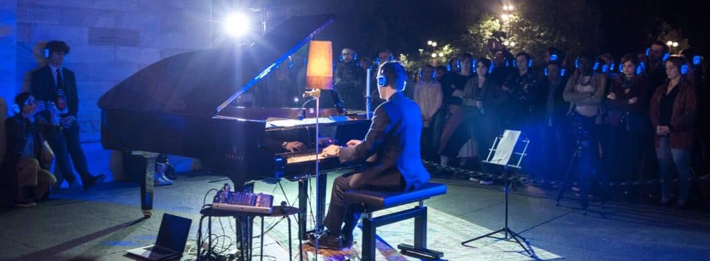 Silent disco: silent concerts